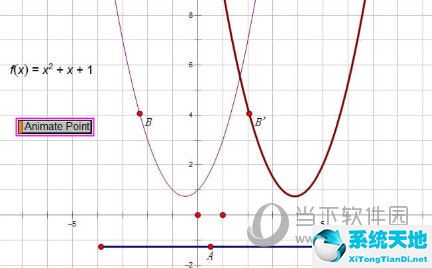 几何画板中直线移动怎么做(几何画板点的运动轨迹)