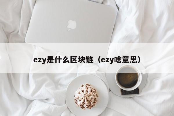 ezy是什么区块链(ecc区块链)