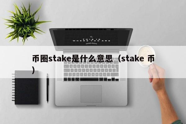 币圈stake是什么意思(币圈swap是什么意思中文)