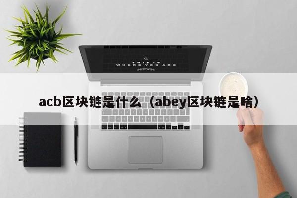 acb区块链是什么(acc区块链真的假的)