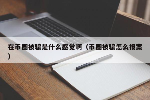 在币圈被骗是什么感觉啊(币圈骗局报警有用吗?)