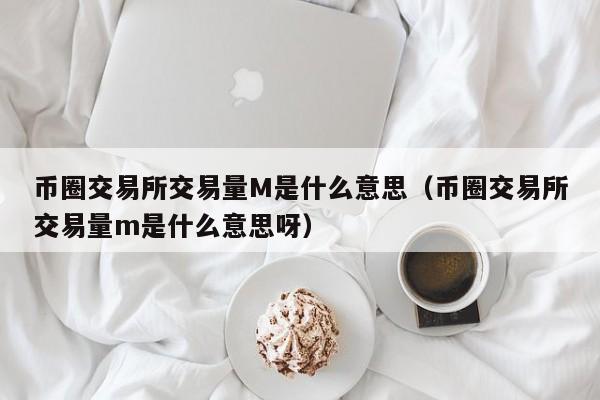 币圈交易所交易量M是什么意思(币圈成交量1m是多少)