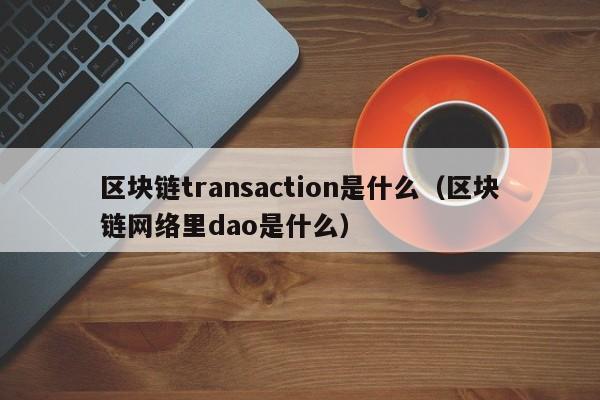 区块链transaction是什么(区块链transaction status字段)